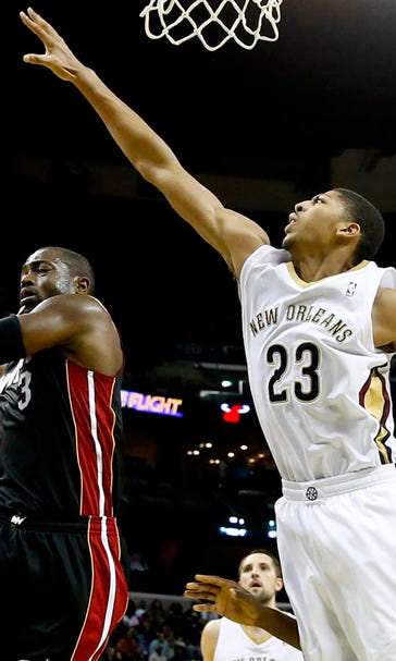 Anthony Davis explains why he's been blocking fewer shots